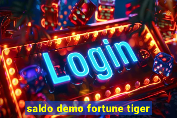 saldo demo fortune tiger